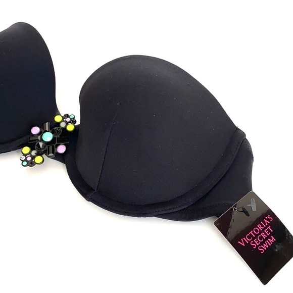 Victoria Secret Push Up Strapless Swim Bra,34B,NWT - Picture 8 of 8